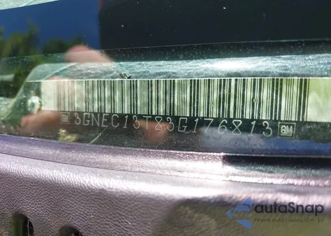 2003 Chevrolet Avalanche 1500 from USA, damaged, VIN 3GNEC13T83G176813